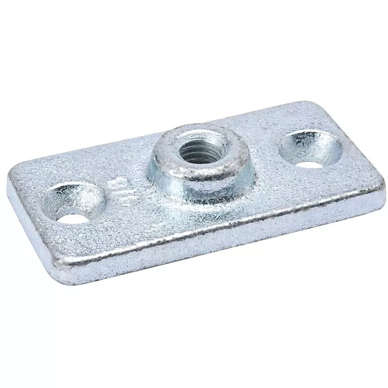 B & K G80-038HC Plate Connector, Malleable Iron