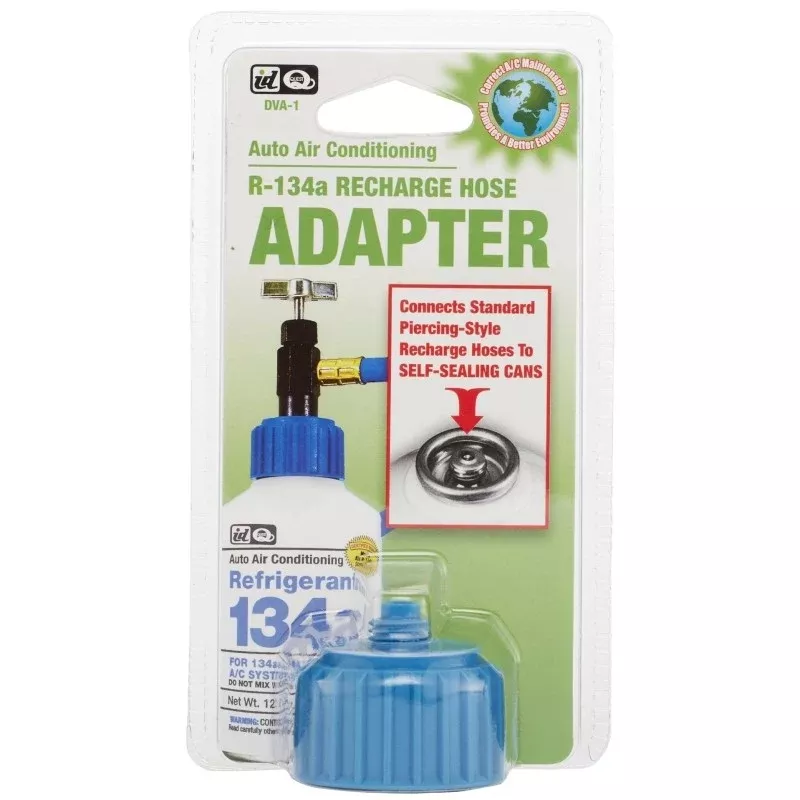 IDQ DVA-1 Rechargeable Hose Adapter, For: R-134a Self-Sealing Cans